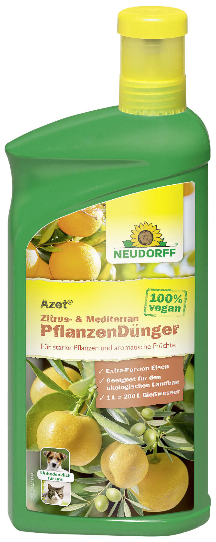 NEUDORFF Azet Zitrus- & Mediterran PflanzenDünger Flüssig